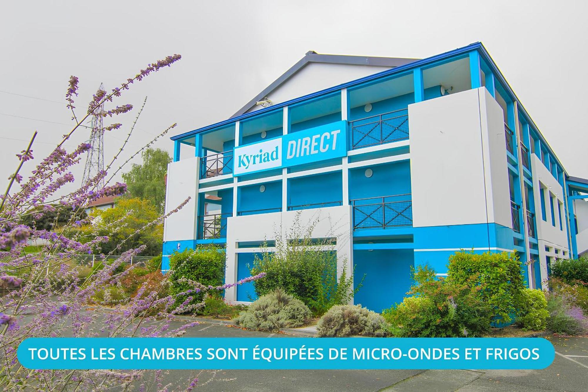 Kyriad Direct Poitiers - Gare Du Futuroscope シャッスヌイユ・デュ・ポワト エクステリア 写真